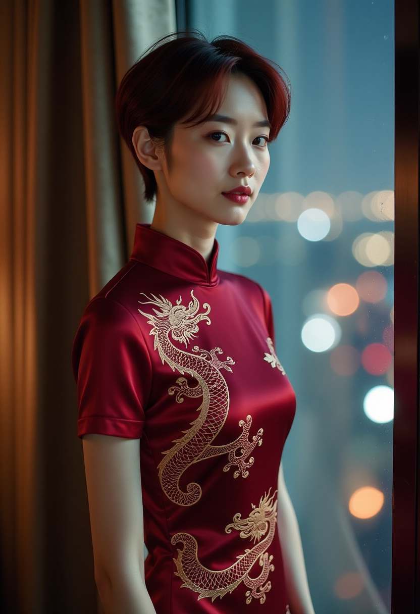 壁画里的嫦娥海报